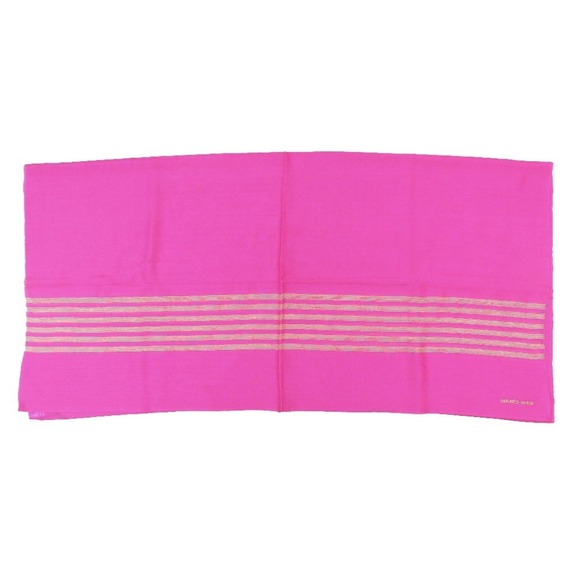 HERMES Pink Silk Scarf - Picture 2 of 7